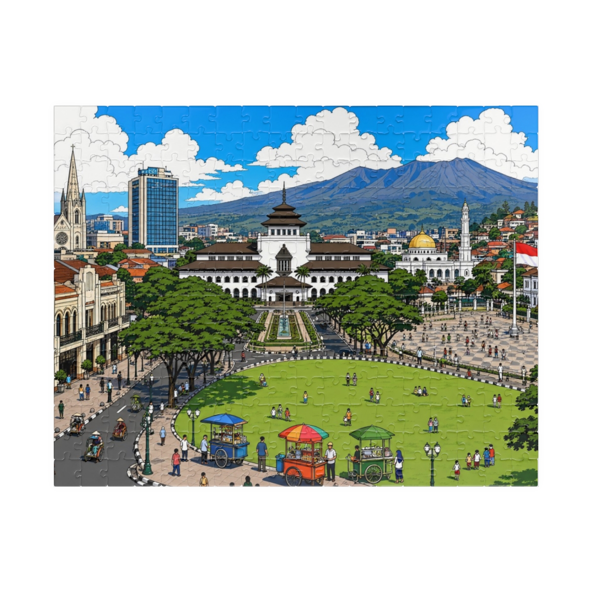 Bandung city puzzle