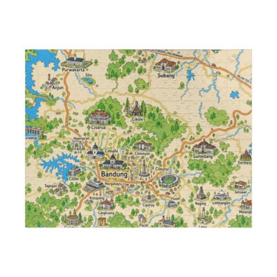 Bandung — Map Puzzle
