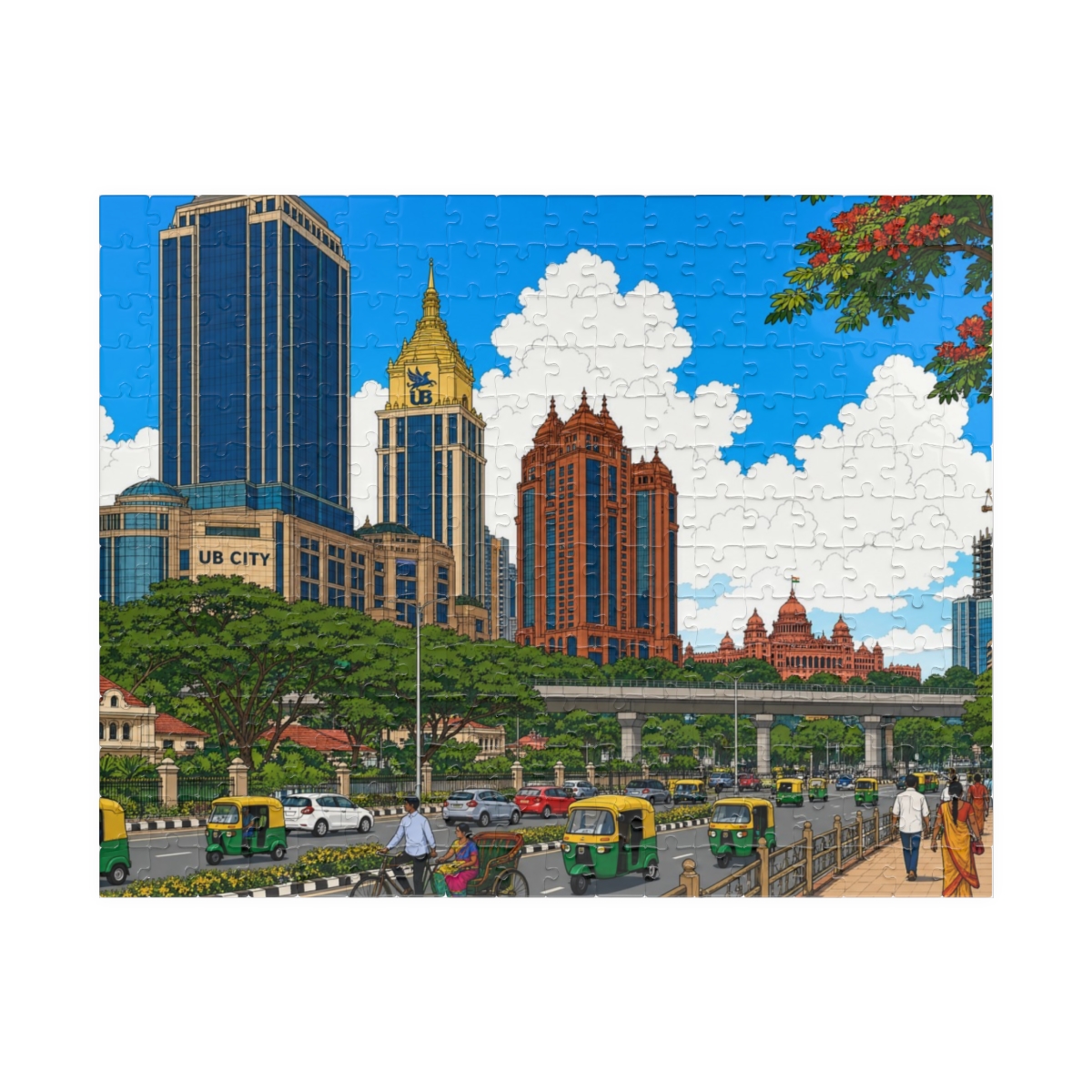 Bangalore city puzzle