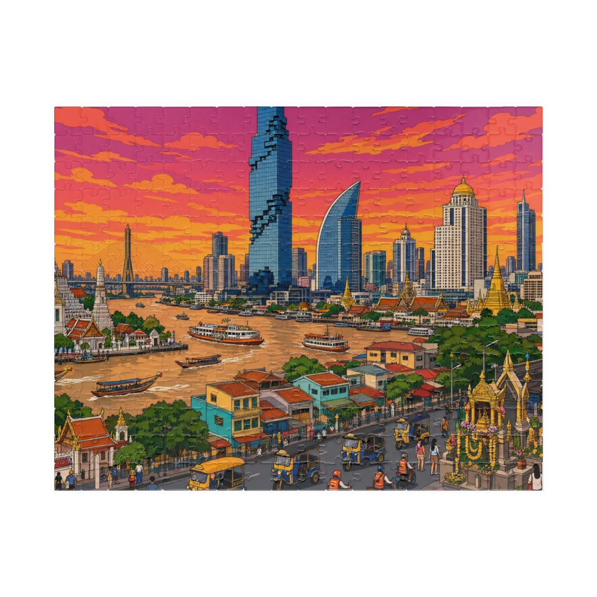 Bangkok city puzzle