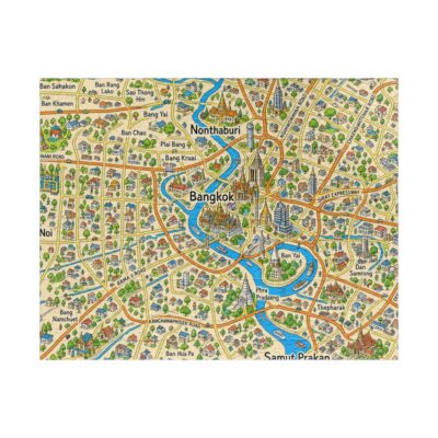 Bangkok — Map Puzzle