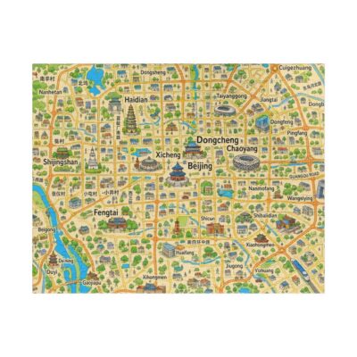 Beijing — Map Puzzle