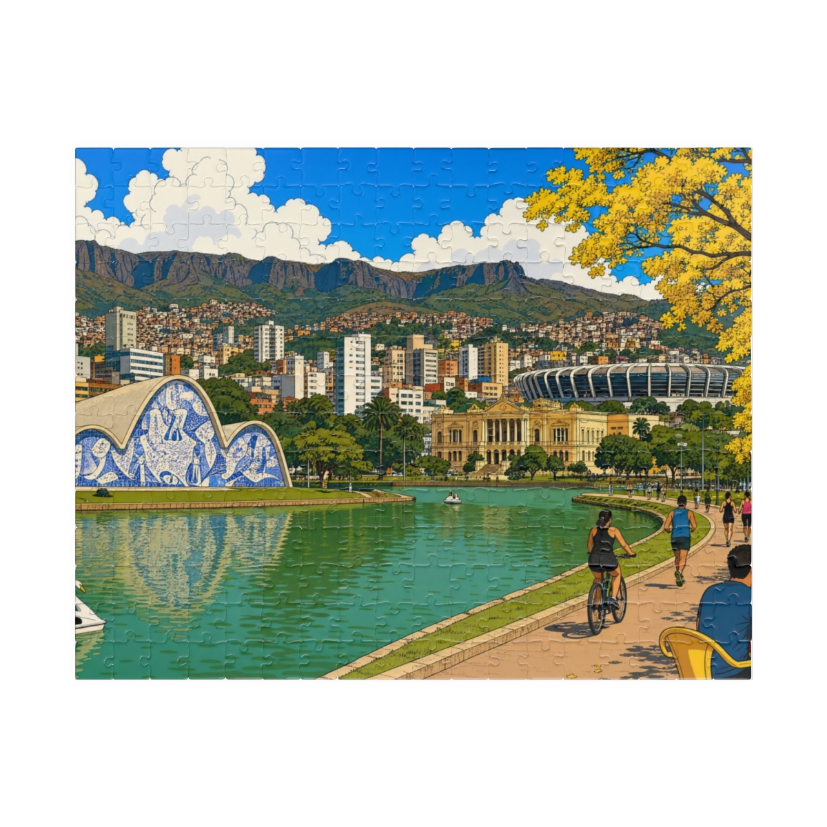 Belo Horizonte city puzzle