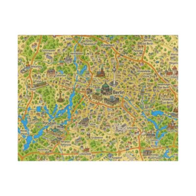 Berlin — Map Puzzle