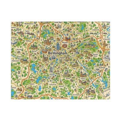 Birmingham — Map Puzzle