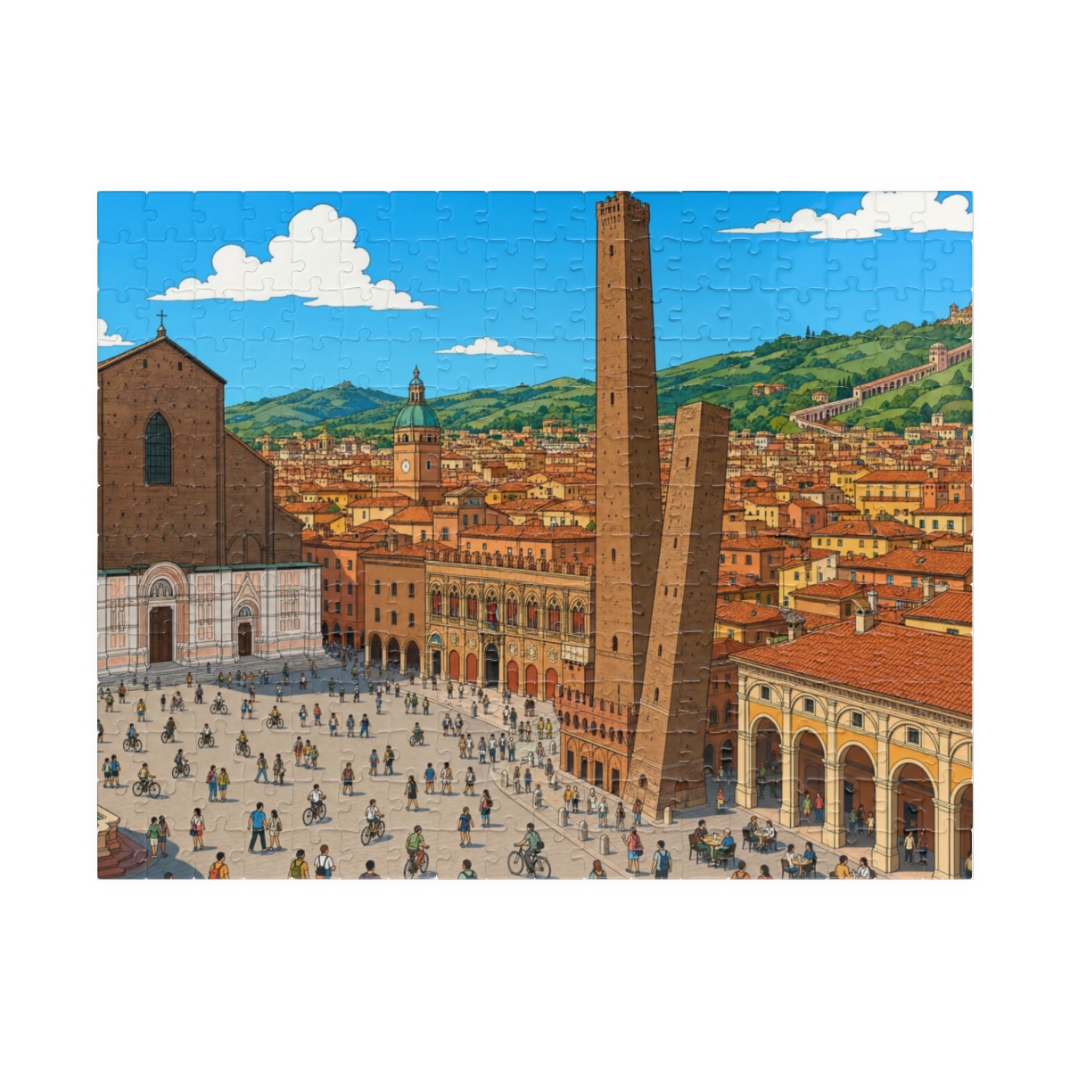 Bologna city puzzle