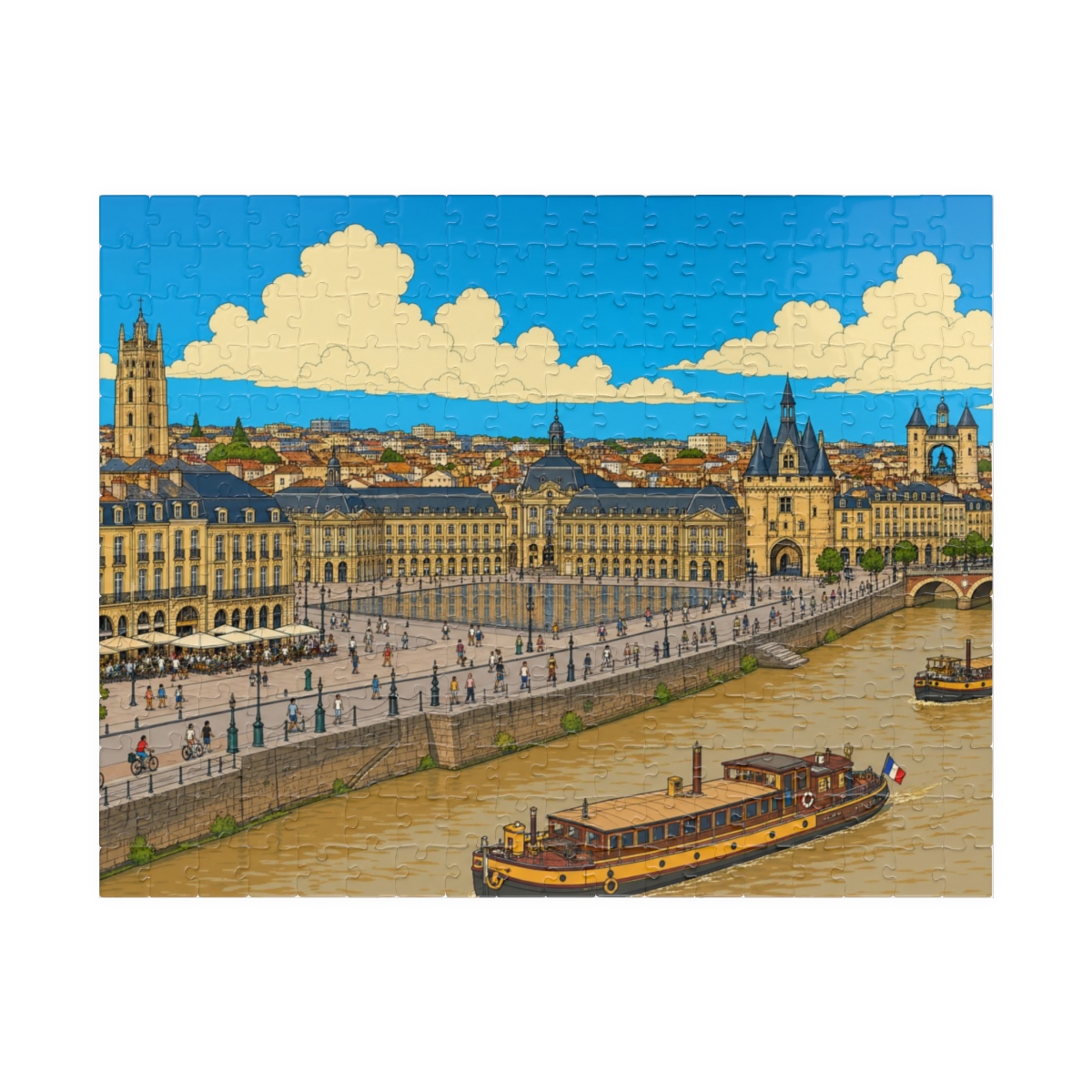 Bordeaux city puzzle