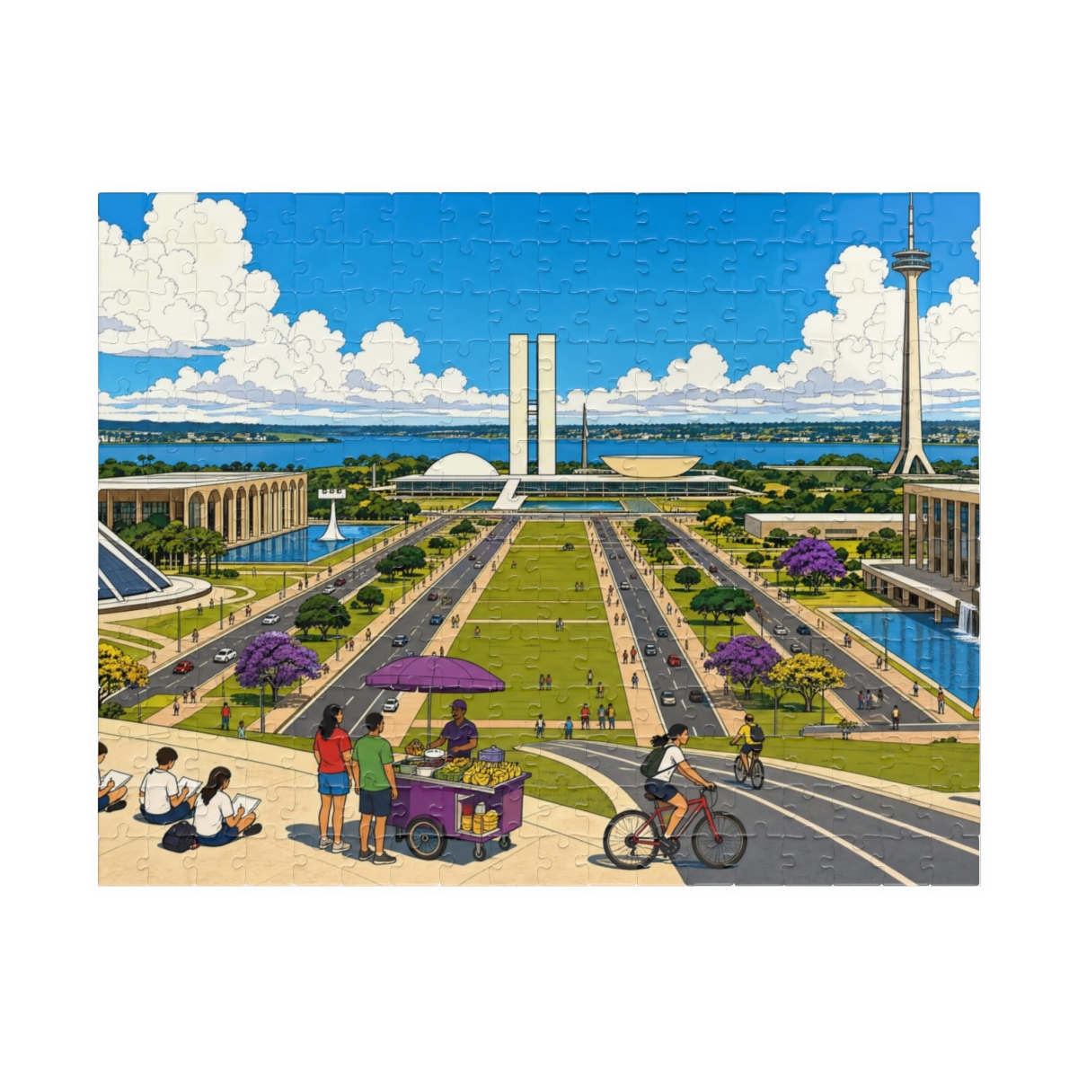Brasília city puzzle