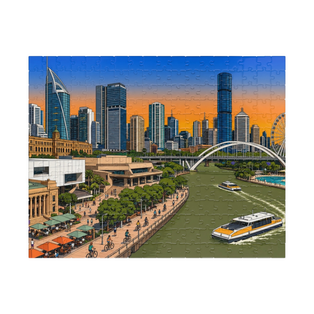 Brisbane city puzzle