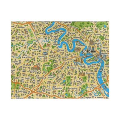 Brisbane — Map Puzzle