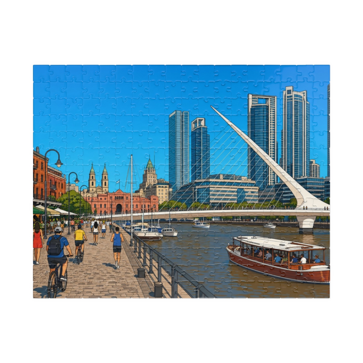 Buenos Aires city puzzle