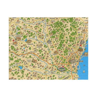 Catania — Map Puzzle