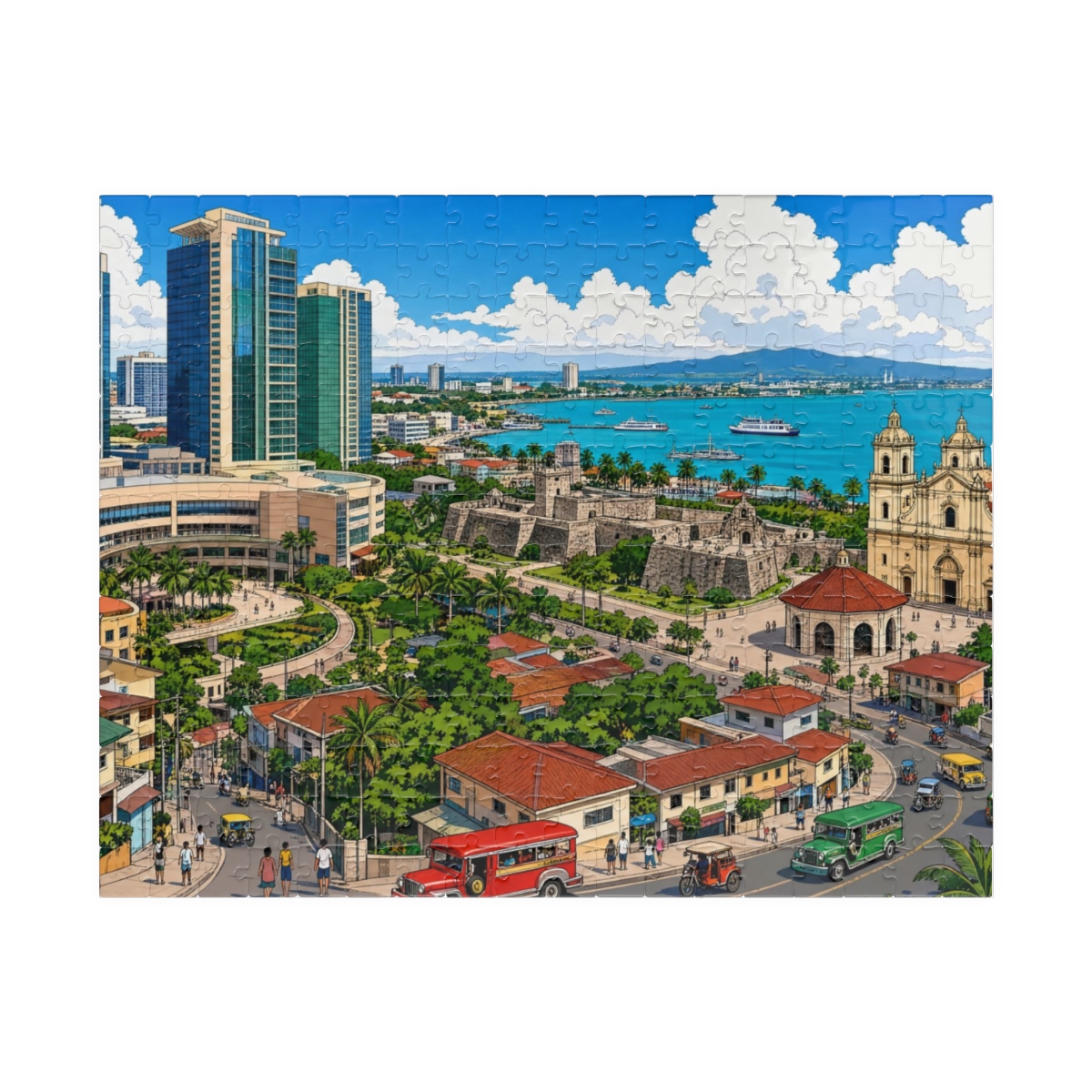 Cebu City city puzzle