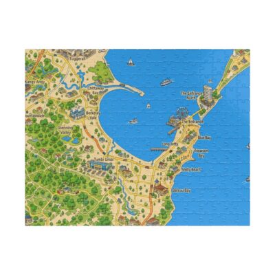 Central Coast — Map Puzzle