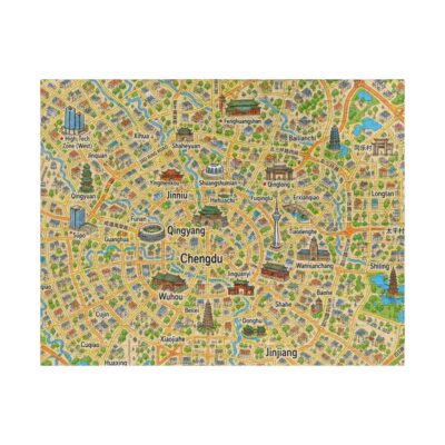 Chengdu — Map Puzzle