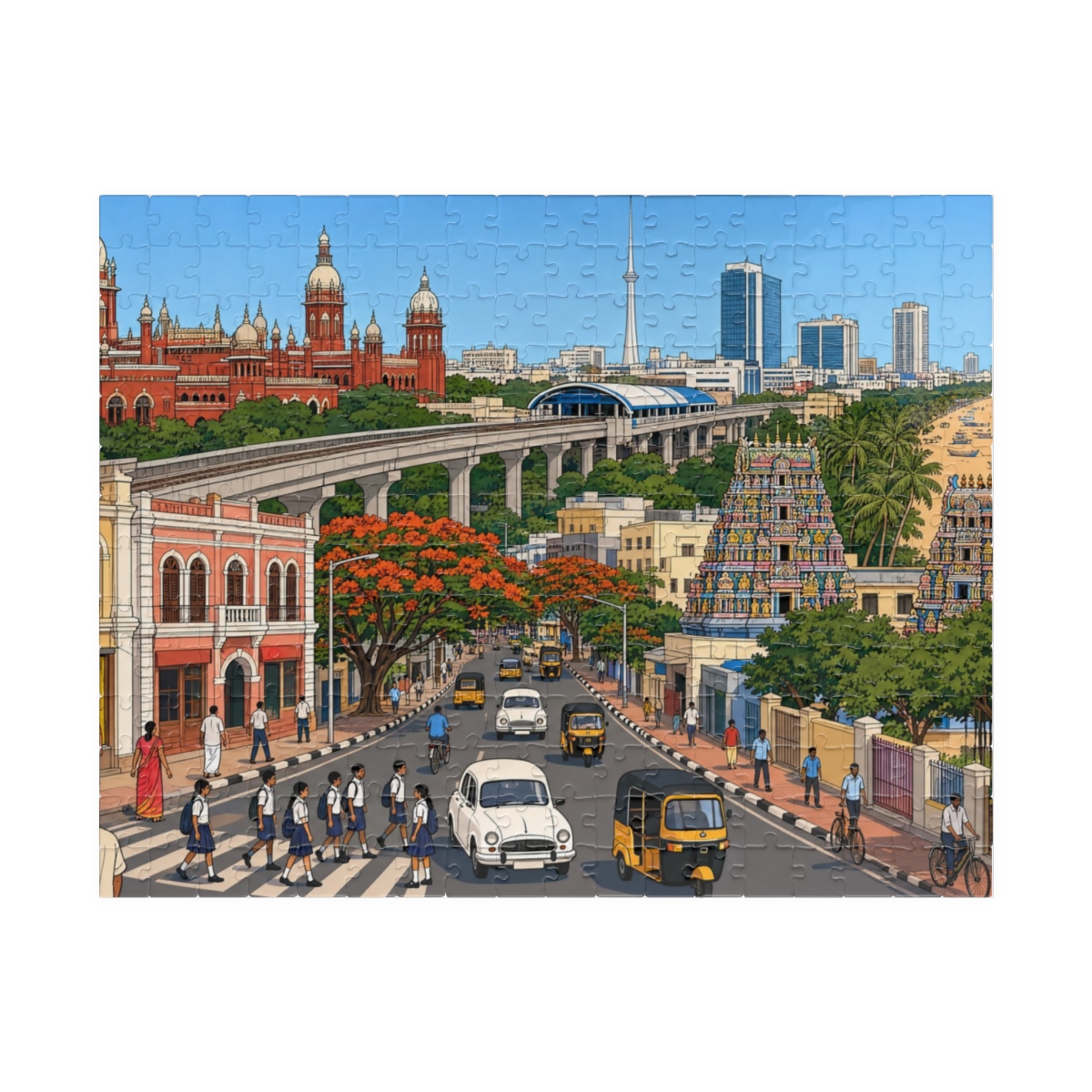 Chennai city puzzle