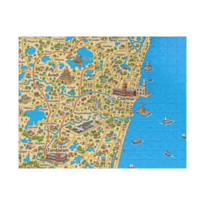 Chennai — Map Puzzle
