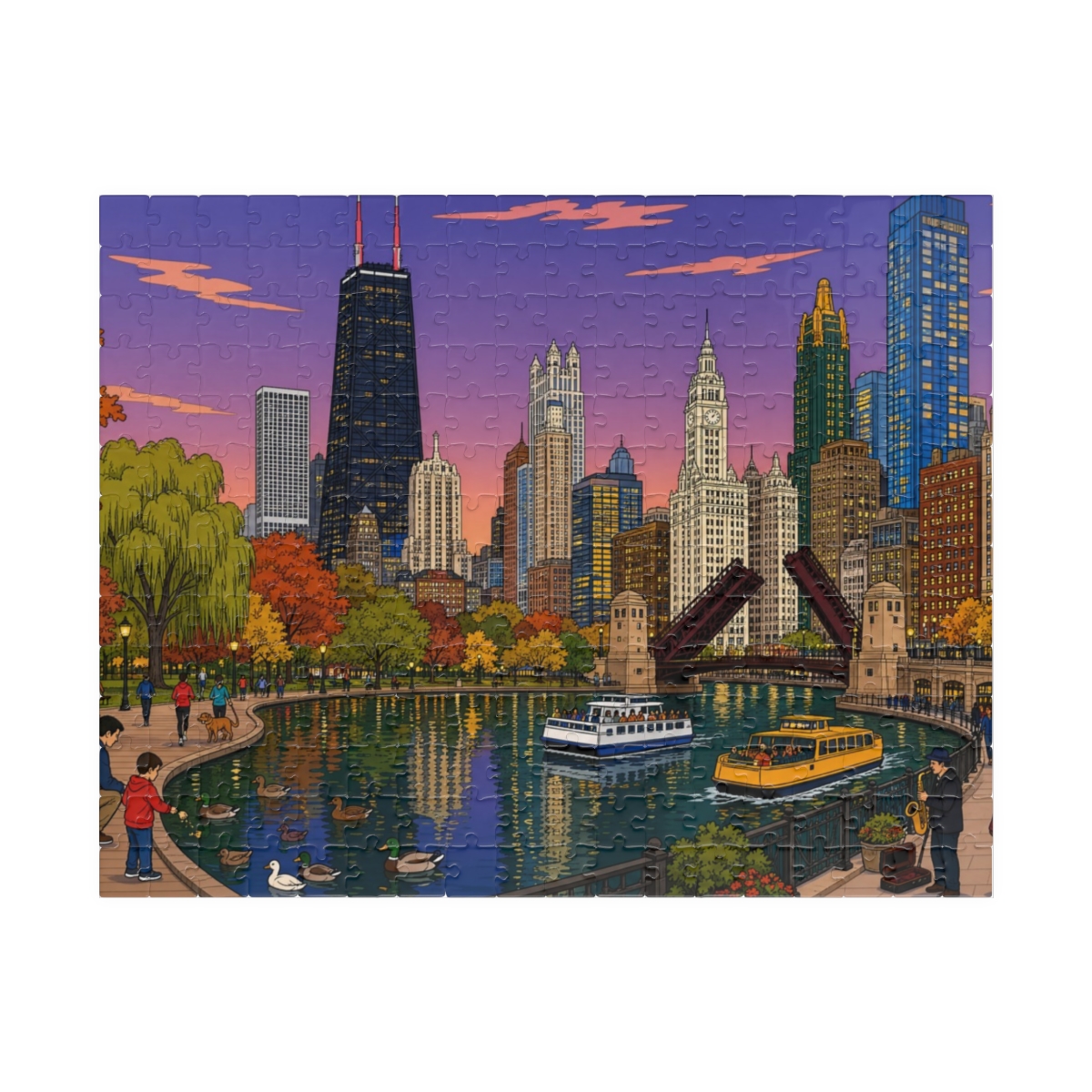 Chicago city puzzle