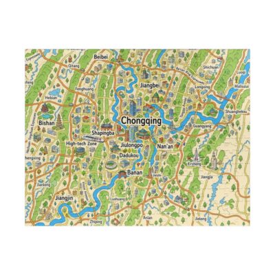 Chongqing — Map Puzzle