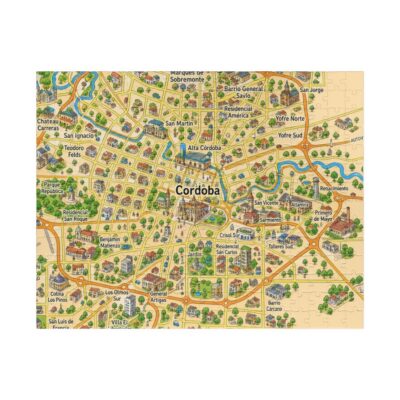 Córdoba Map Puzzle