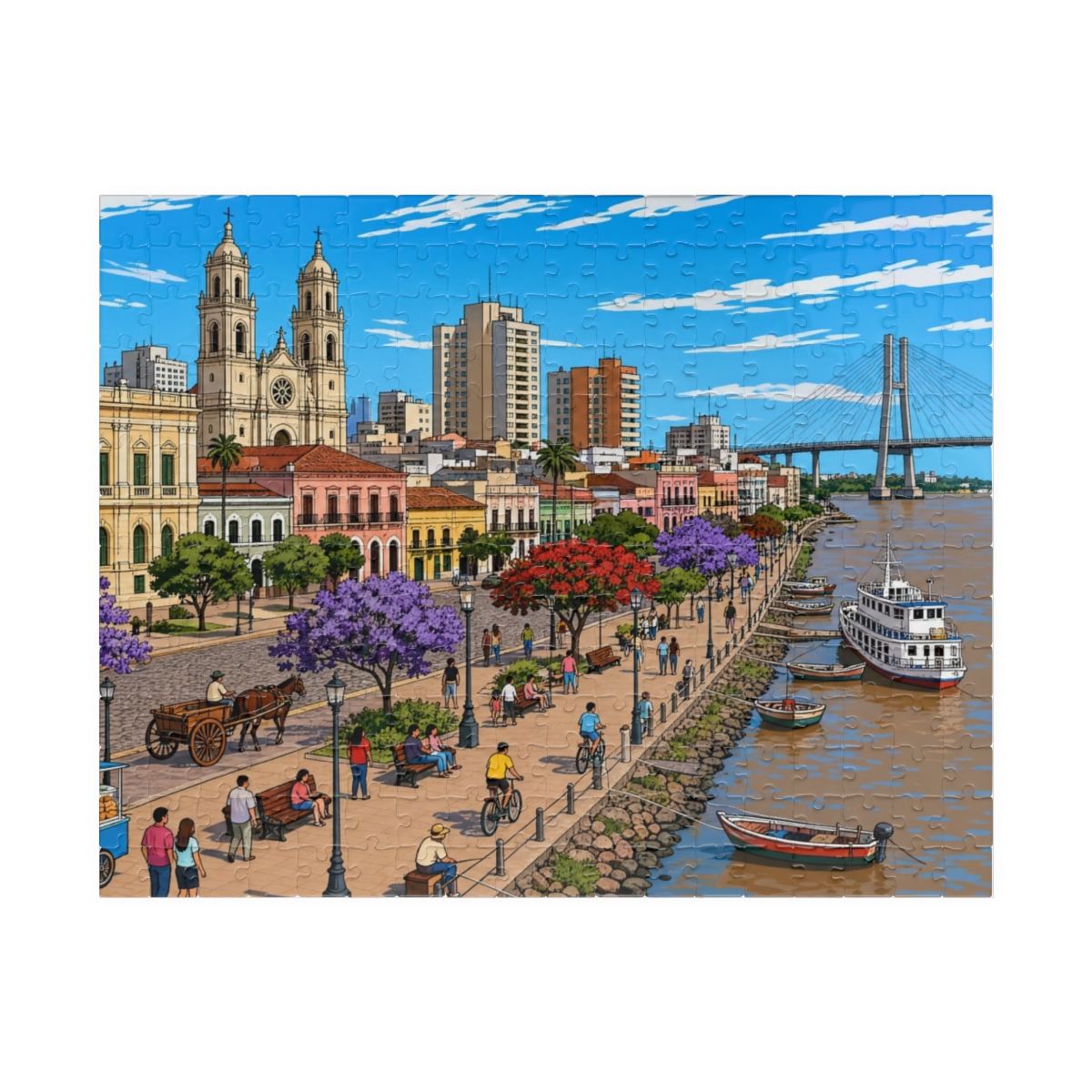 Corrientes city puzzle