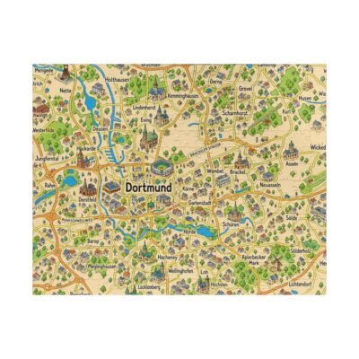 Dortmund — Map Puzzle