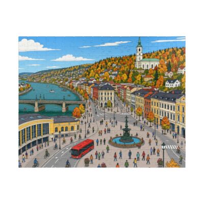 Drammen — City Puzzle