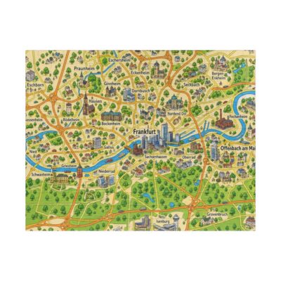 Frankfurt — Map Puzzle