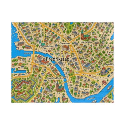 Fredrikstad — Map Puzzle