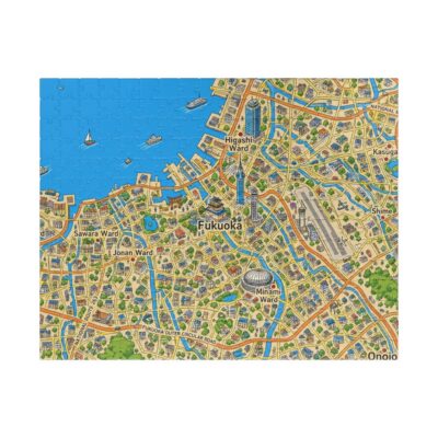 Fukuoka — Map Puzzle