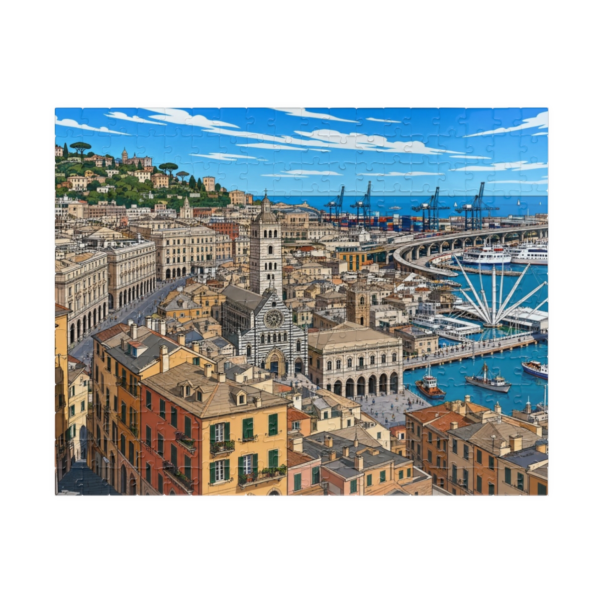 Genoa city puzzle