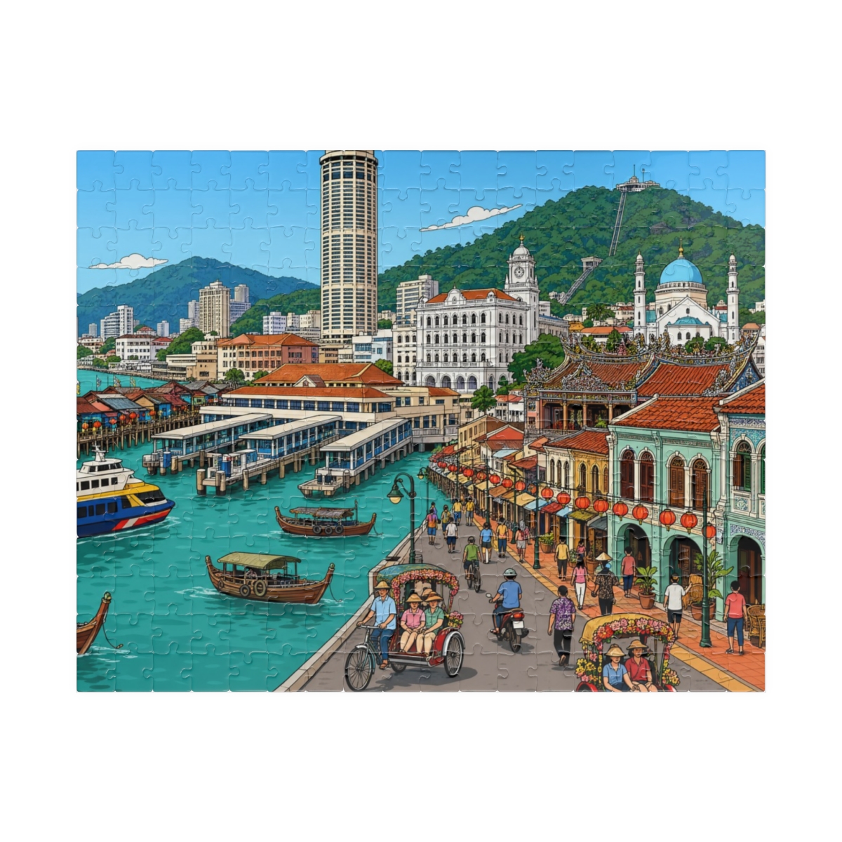 George Town city puzzle