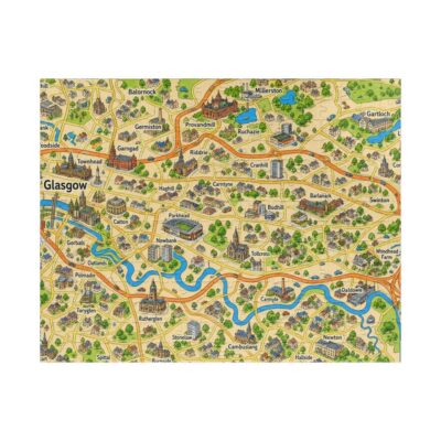 Glasgow — Map Puzzle
