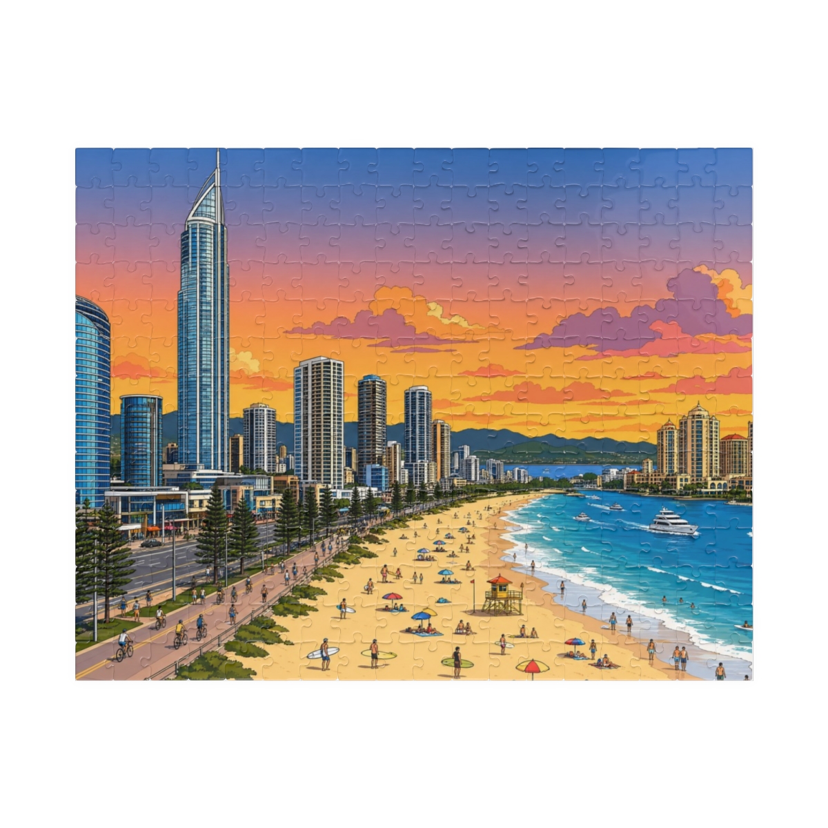 Gold Coast city puzzle