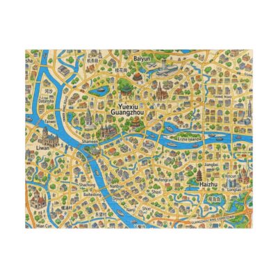 Guangzhou — Map Puzzle