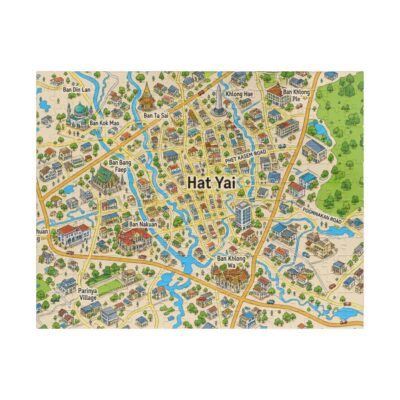 Hat Yai — Map Puzzle