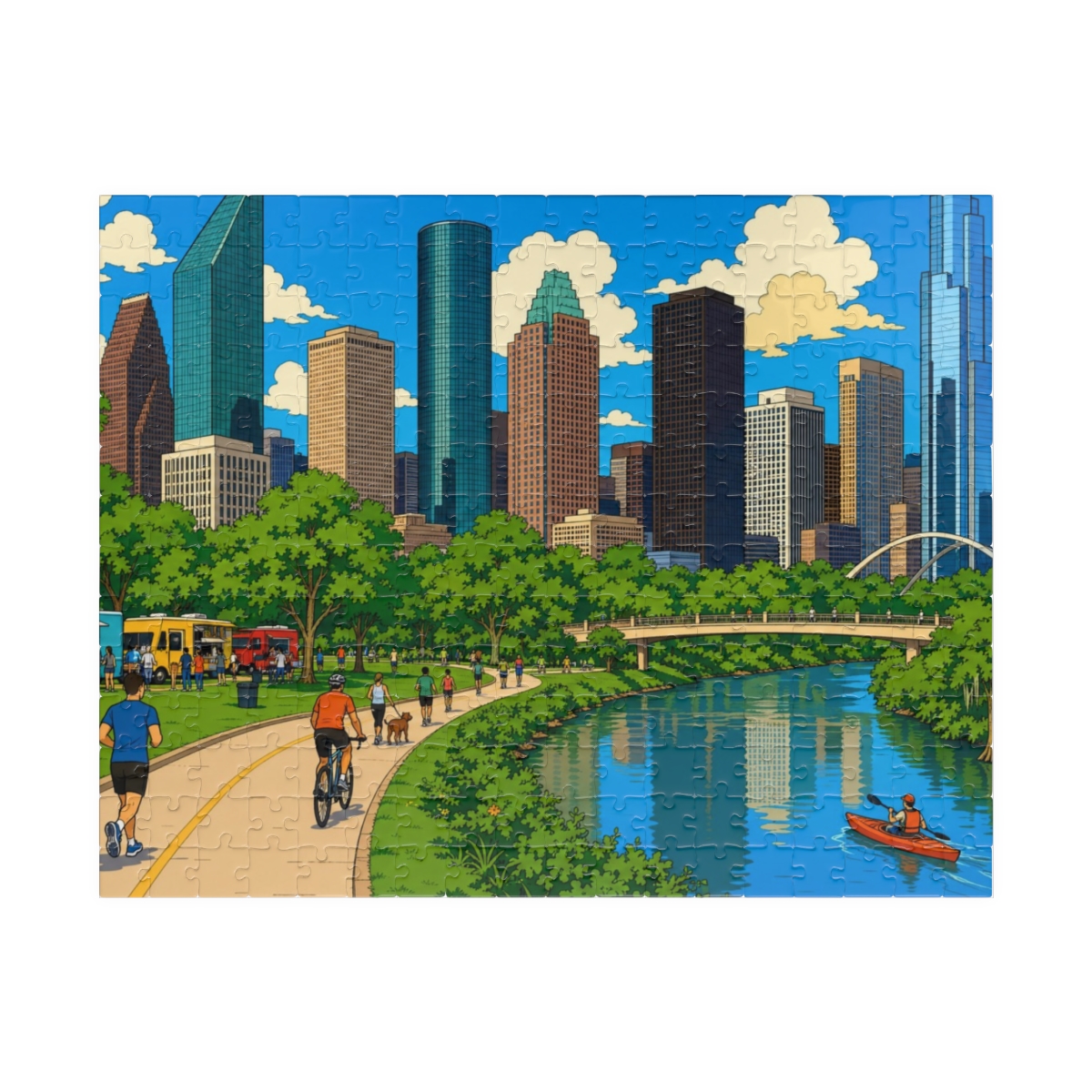 Houston city puzzle