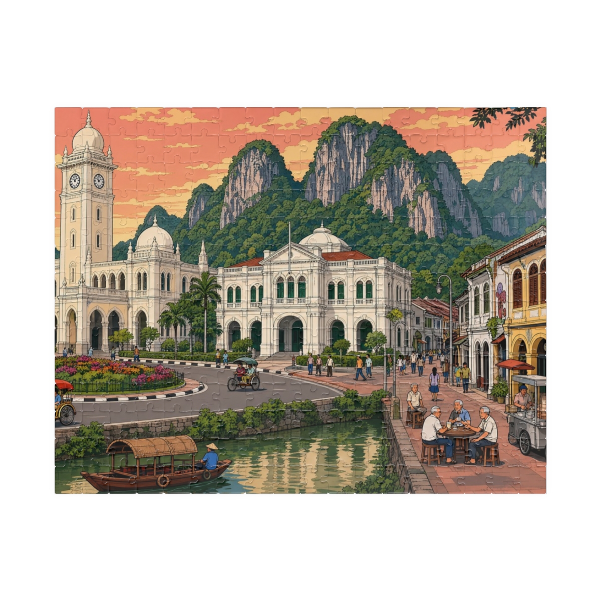 Ipoh city puzzle