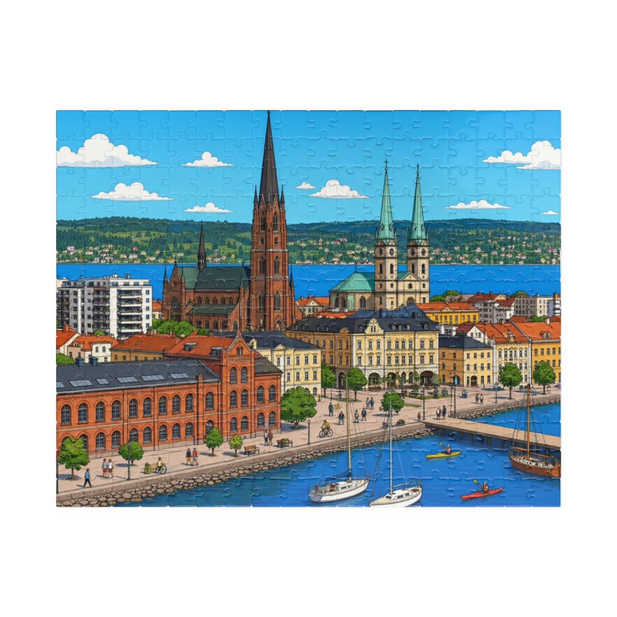 Jönköping city puzzle