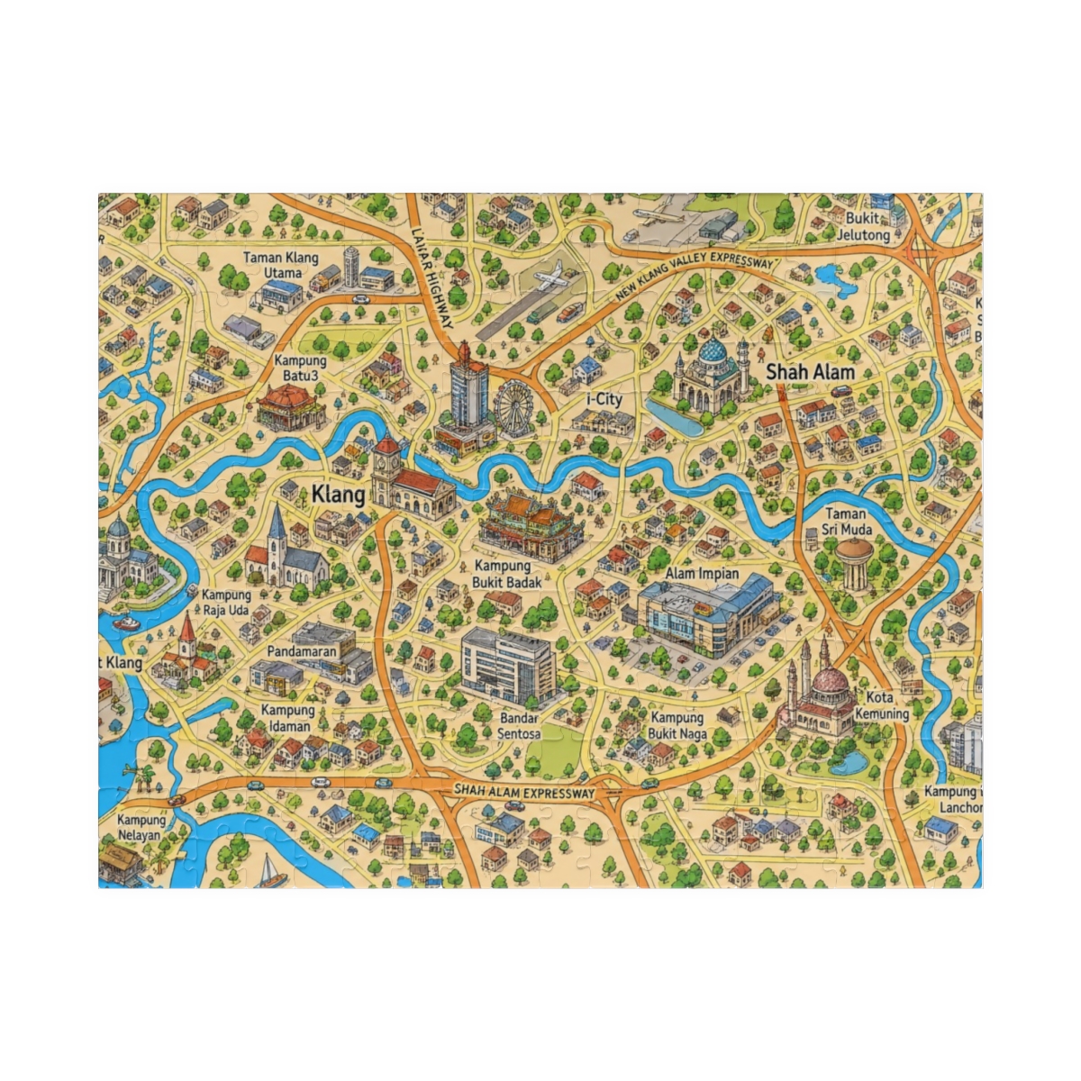 Klang map puzzle