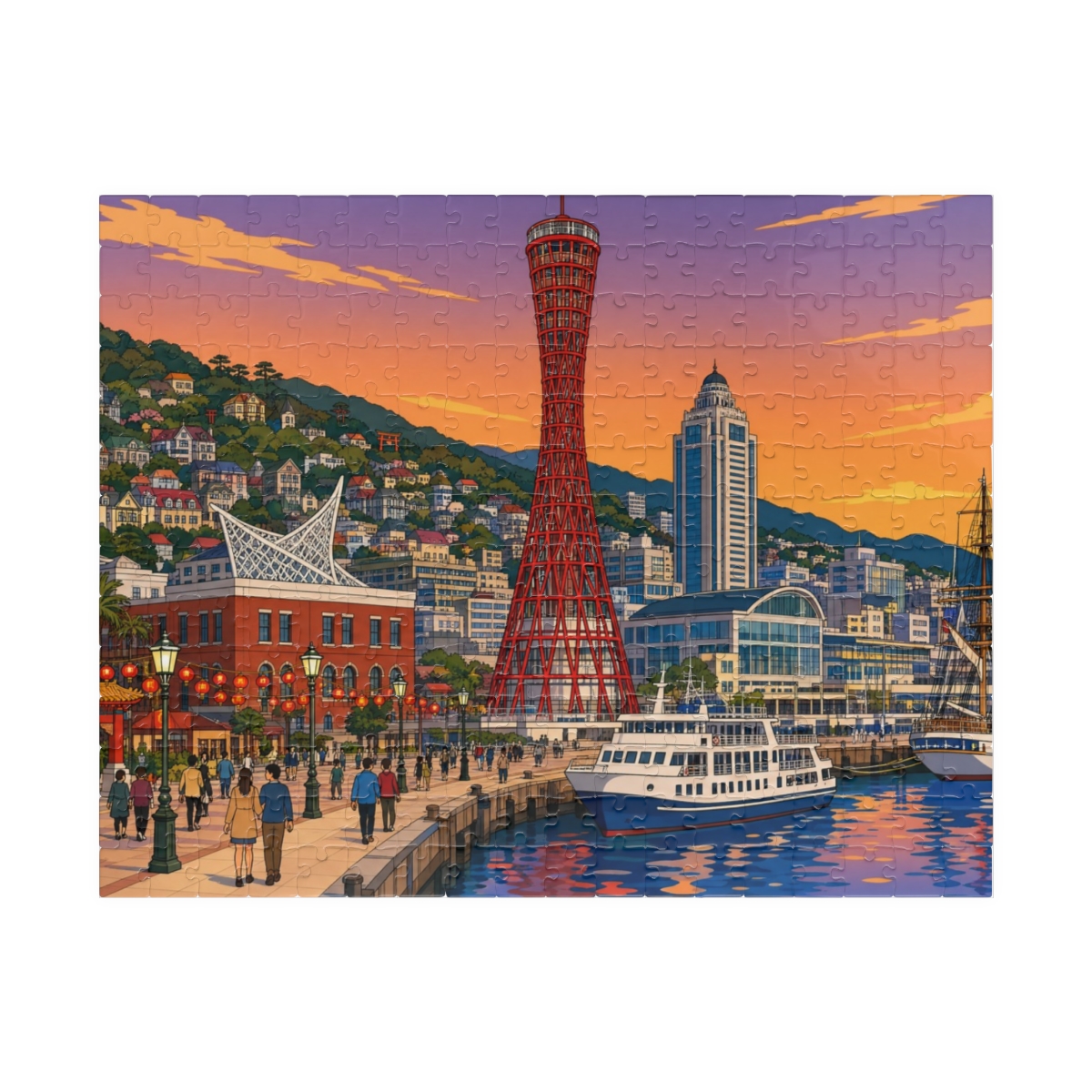 Kōbe city puzzle