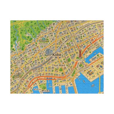 Kōbe — Map Puzzle