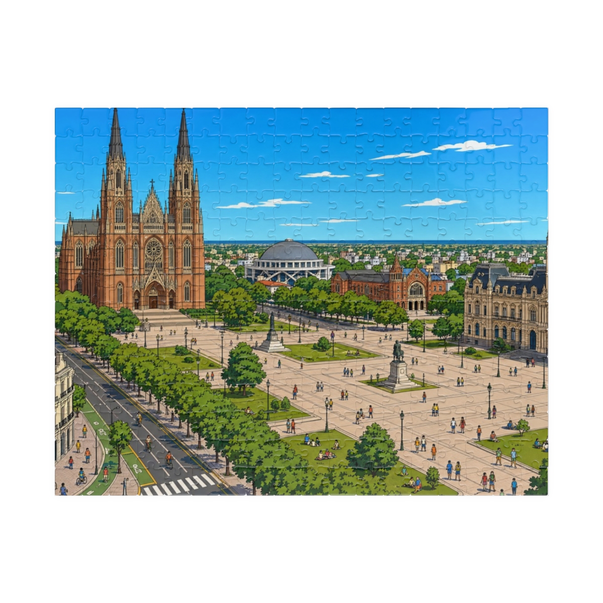 La Plata city puzzle