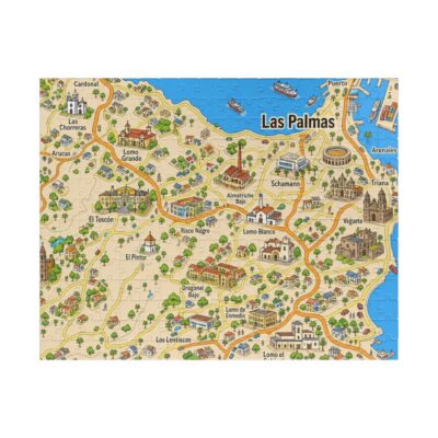 Las Palmas — Map Puzzle