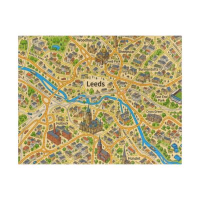 Leeds — Map Puzzle