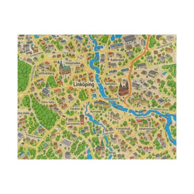 Linköping — Map Puzzle