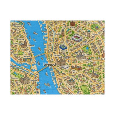 Liverpool — Map Puzzle