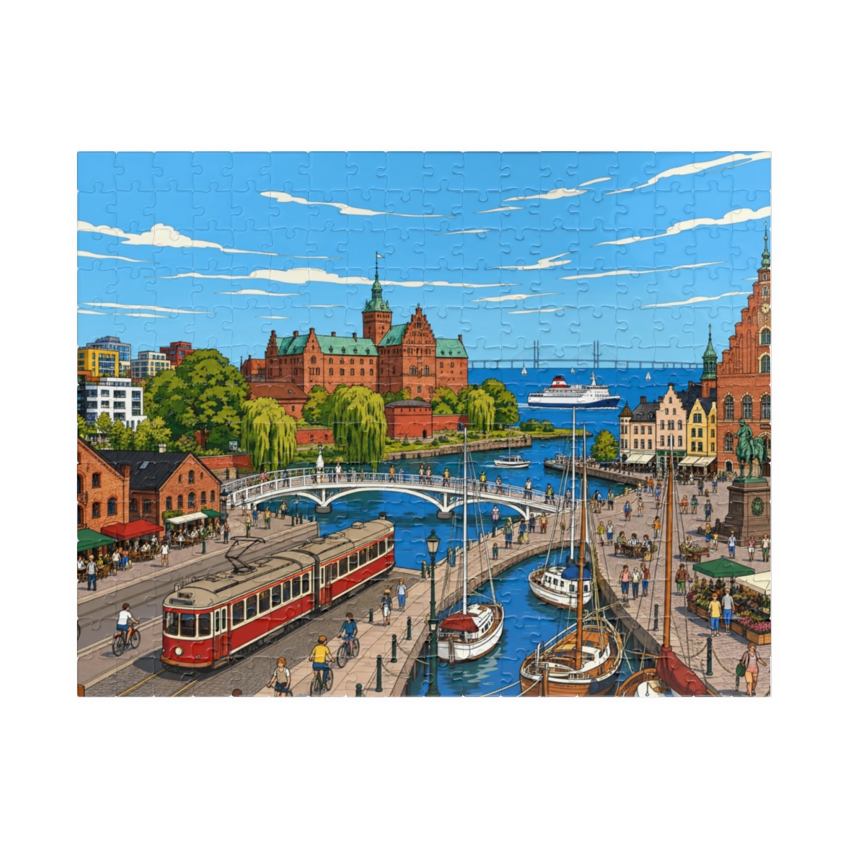 Malmö city puzzle
