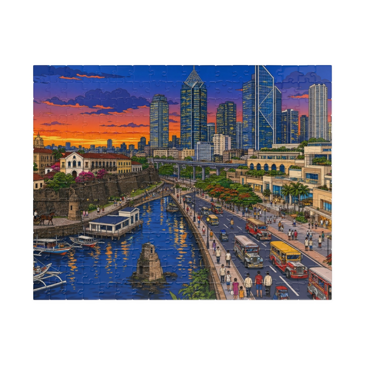 Manila city puzzle