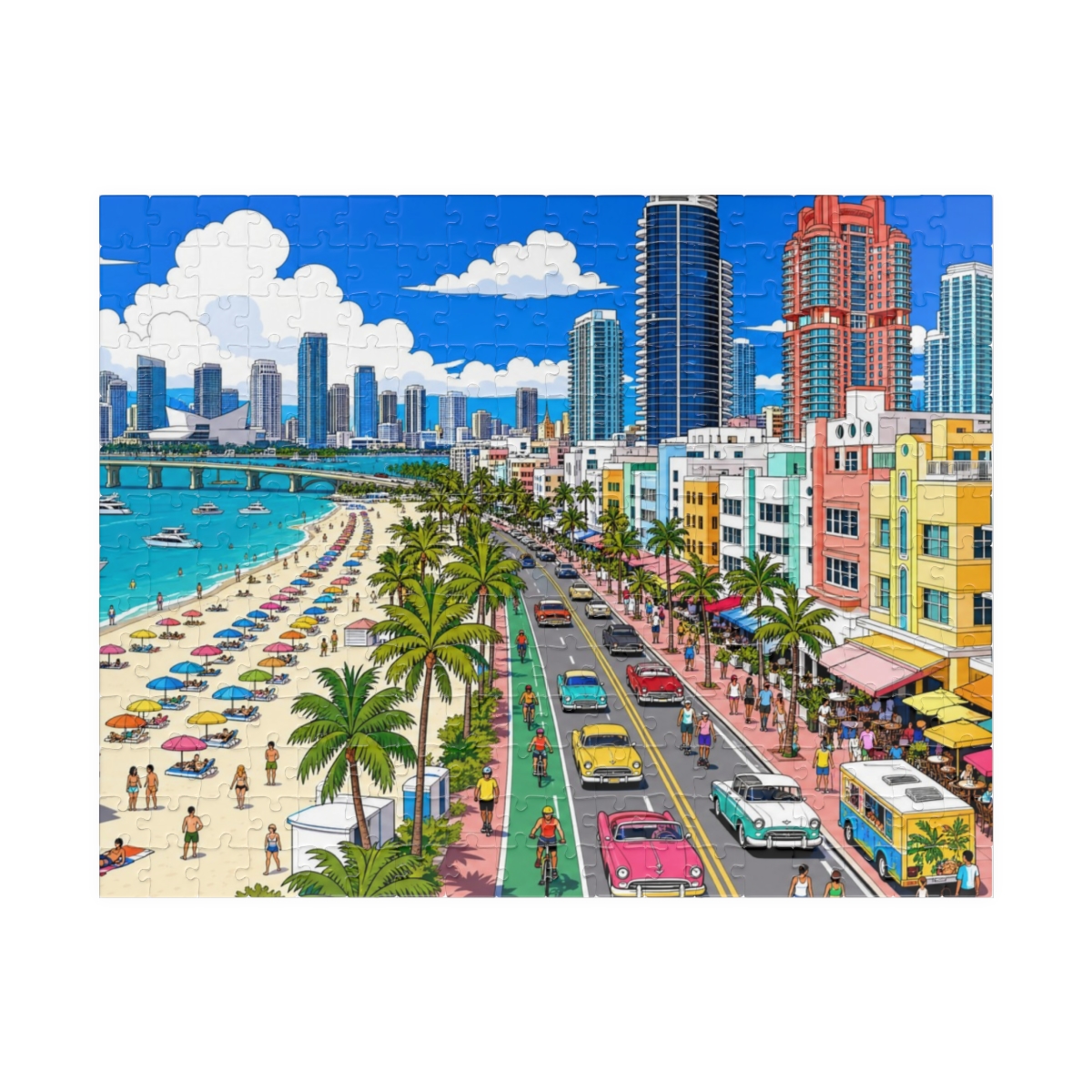 Miami city puzzle
